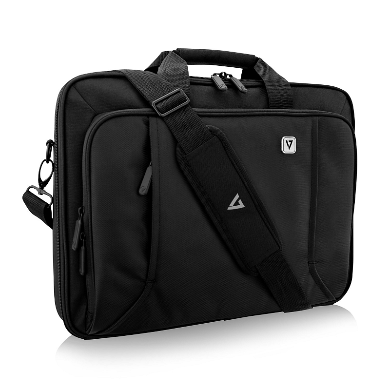 V7 FrontLoad-Geschäftstasche für Laptops mit 17"