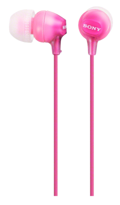 Sony MDR-EX15AP Kopfhörer Kabelgebunden im Ohr Anrufe/Musik Pink