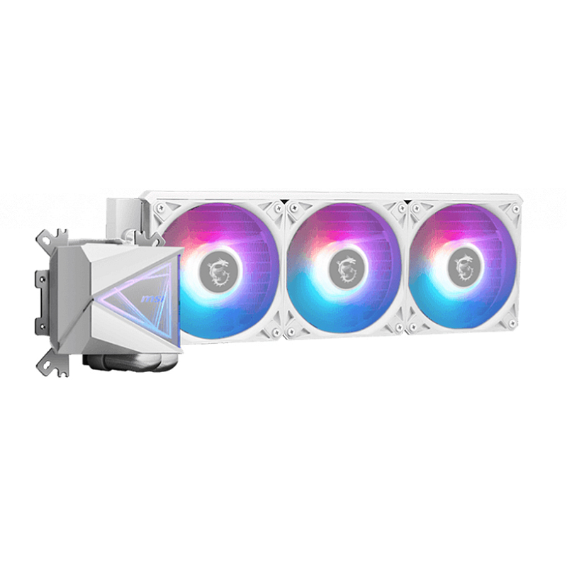 MSI MAG Coreliquid I360 WHITE Prozessor All-in-One-Flüssigkeitskühler 12 cm Weiß 1 Stück(e)