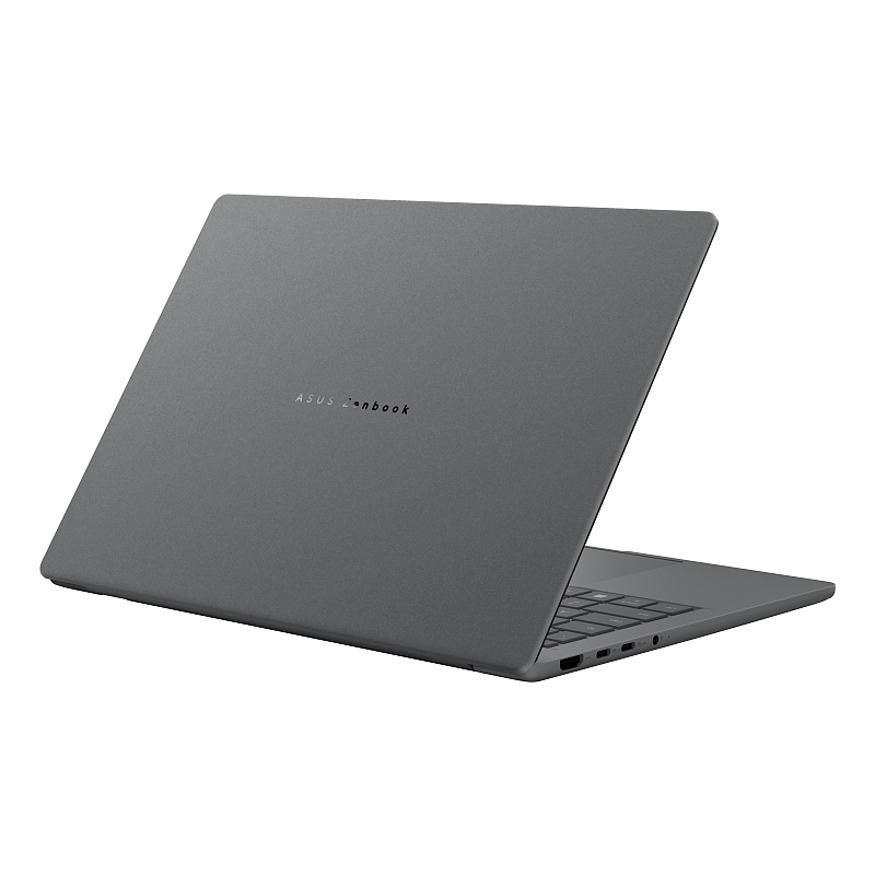 ASUS Zenbook A14 UX3407QA-QD220W Copilot+ PC Snapdragon X1-26-100 Laptop 35,6 cm (14") WUXGA 32 GB LPDDR5x-SDRAM 1 TB SSD Wi-Fi 6E (802.11ax) Windows 11 Home Deutsch Grau