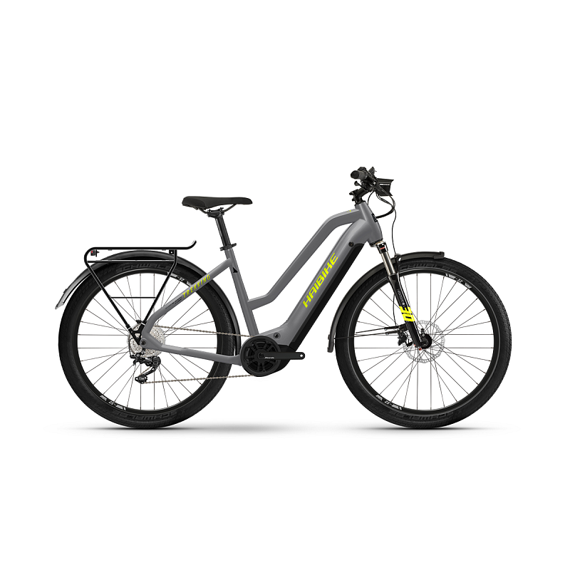 Haibike Trekking 6 MID Grau, Gelb Aluminium S 69,8 cm (27.5")