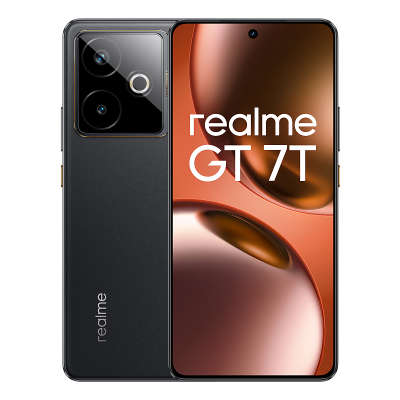 realme GT 7T 17,3 cm (6.8") Dual-SIM Android 15 5G USB Typ-C 12 GB 512 GB 7000 mAh Schwarz