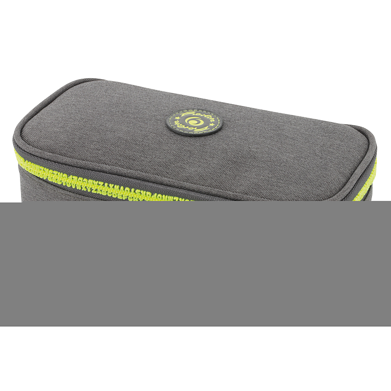 Herlitz beatBox ABC Weiches Federmäppchen Polyester Grau, Gelb