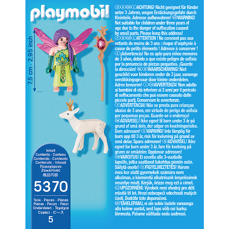 Playmobil SpecialPlus Fee mit Zauber-Reh