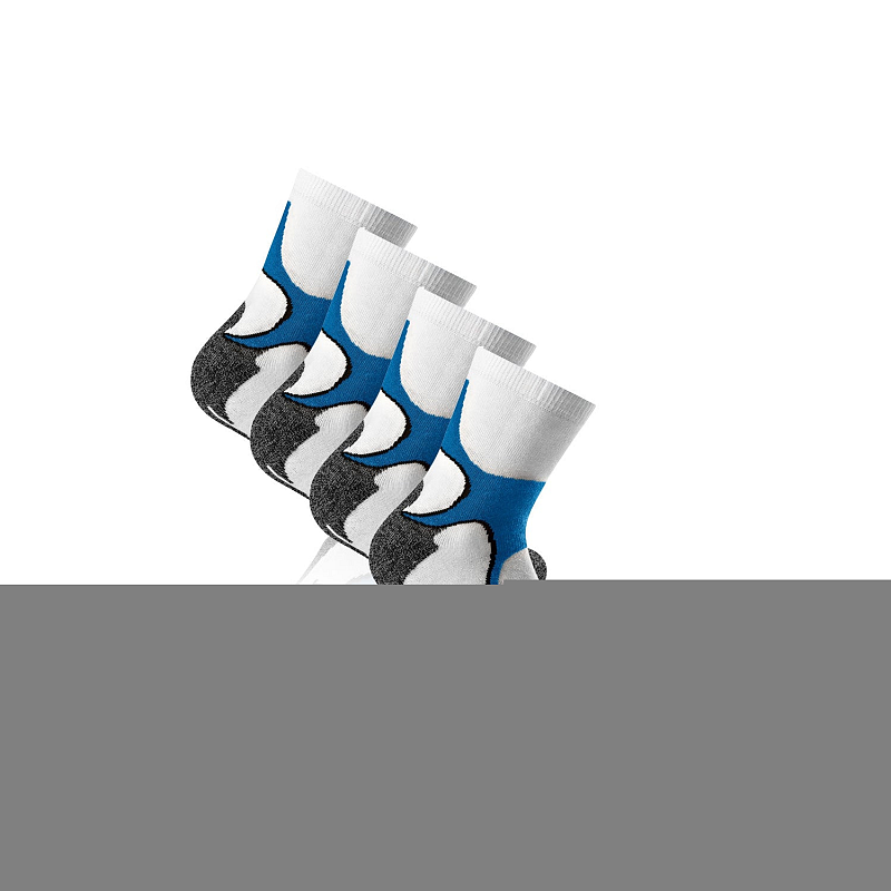 Rohner Running/Walking Weiblich Sportsocken Blau, Grau, Weiß 2 Paar(e)
