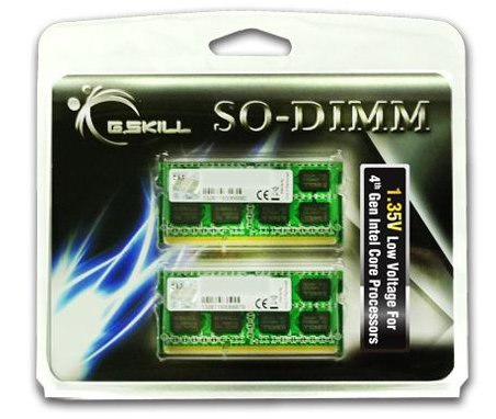 G.Skill 8GB DDR3-1600 Speichermodul 2 x 4 GB 204-pin SO-DIMM