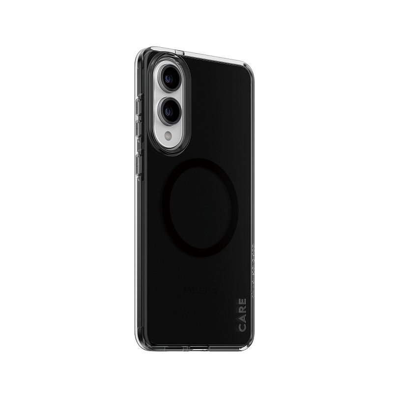 PanzerGlass CARE™ by ® Urban Combat Case Smokey m. Schwarz Qi Compatible Samsung S25 Edge