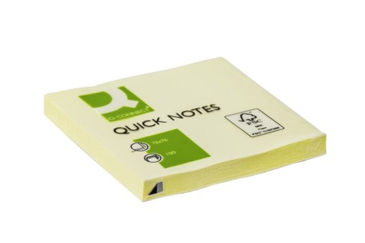 Q-CONNECT KF10502 Klebezettel Rechteck Gemischte Farben 100 Blätter