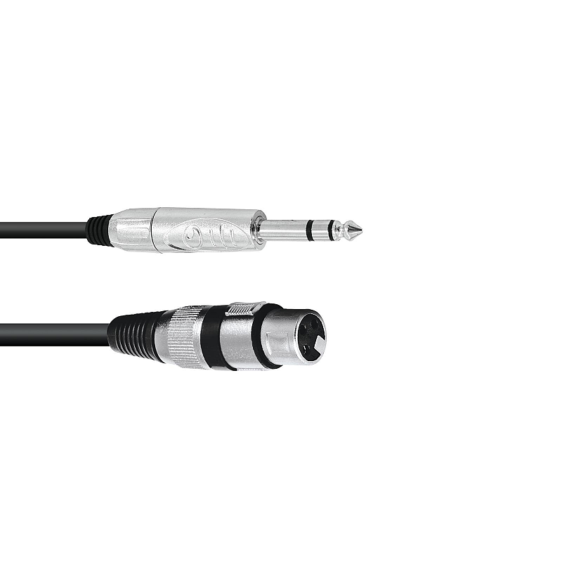 Omnitronic 30225182 Audio-Kabel 2 m XLR (3-pin) 6.35mm Schwarz