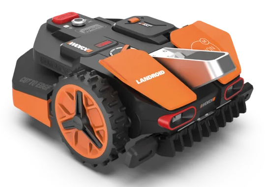 WORX Landroid Vision M800 Rasenmähroboter Akku Schwarz, Orange, Rot, Silber