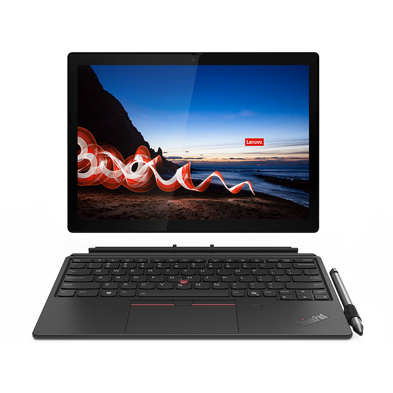 Lenovo ThinkPad X12 Detachable Gen 2 Intel Core Ultra 5 134U Hybrid (2-in-1) 31,2 cm (12.3") Touchscreen Full HD+ 16 GB LPDDR5x-SDRAM 512 GB SSD Wi-Fi 6E (802.11ax) Windows 11 Pro Deutsch Schwarz