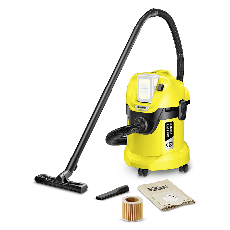 Kärcher 1.629-910.0 Industriestaubsauger Schwarz, Gelb 17 l 300 W