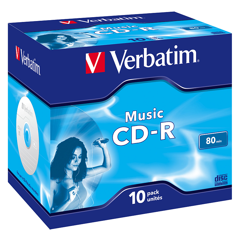 Verbatim Music CD-R 700 MB 16x 10 Stück(e)