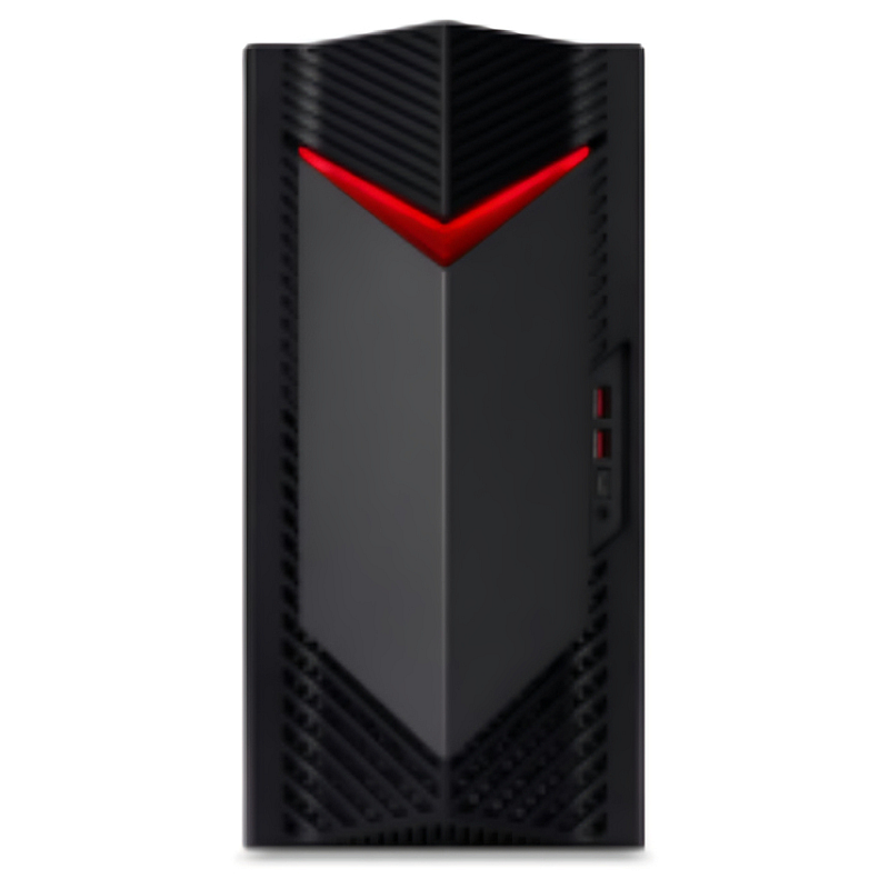 Acer Nitro 50 (N50-660) Intel Core Ultra 5 225F 16 GB DDR5-SDRAM 512 GB SSD NVIDIA GeForce RTX 5060 Windows 11 Home Desktop PC Schwarz, Rot