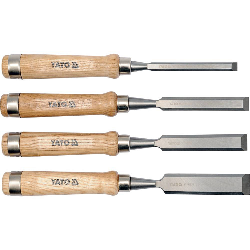 Yato YT-6260 Holzverarbeitungsmeißel Meißel-Set