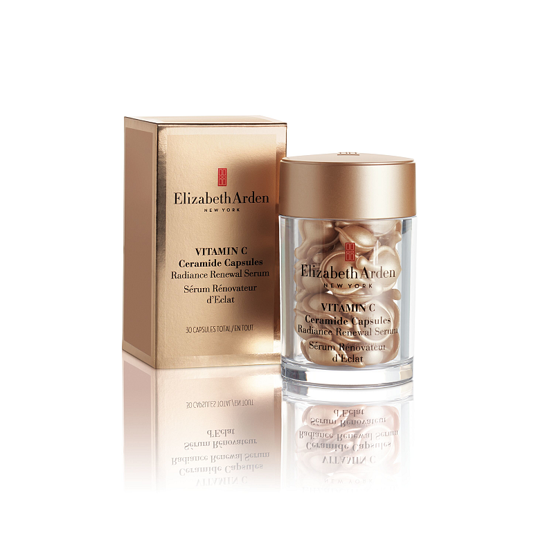 Elizabeth Arden Vitamin C Ceramide Capsules Radiance Renewal Serum, 30 Capsules Gesichtsserum Frauen