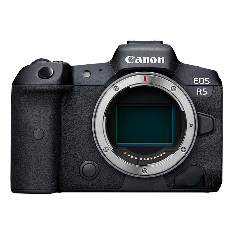 Canon EOS R5 MILC Body 45 MP CMOS 8192 x 5464 Pixel Schwarz