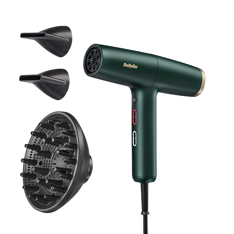 BaByliss Air Power Pro Haartrockner 1700 W Gold, Grün