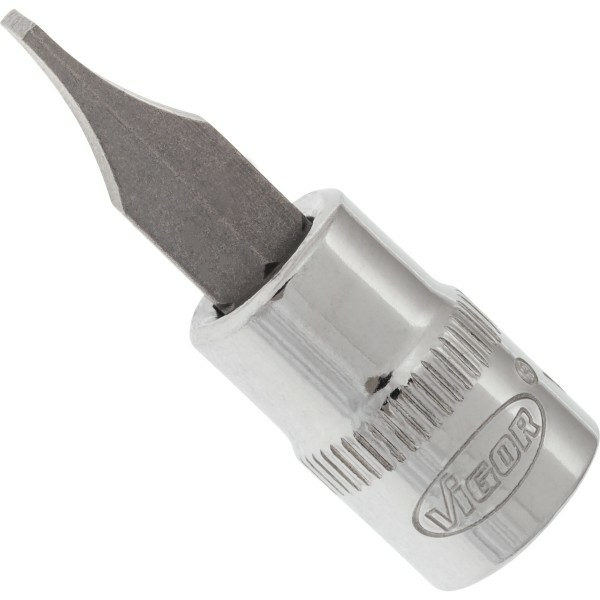 Vigor V2429N Steckschlüsseleinsatz Steckschlüsselbuchse Silber