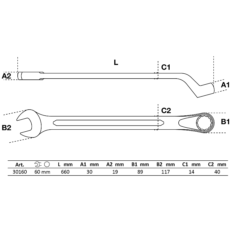 BGS technic Combination Spanner
