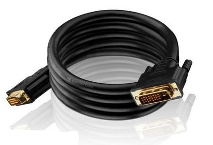 PureLink DVI-D/DVI-D DVI-Kabel Schwarz
