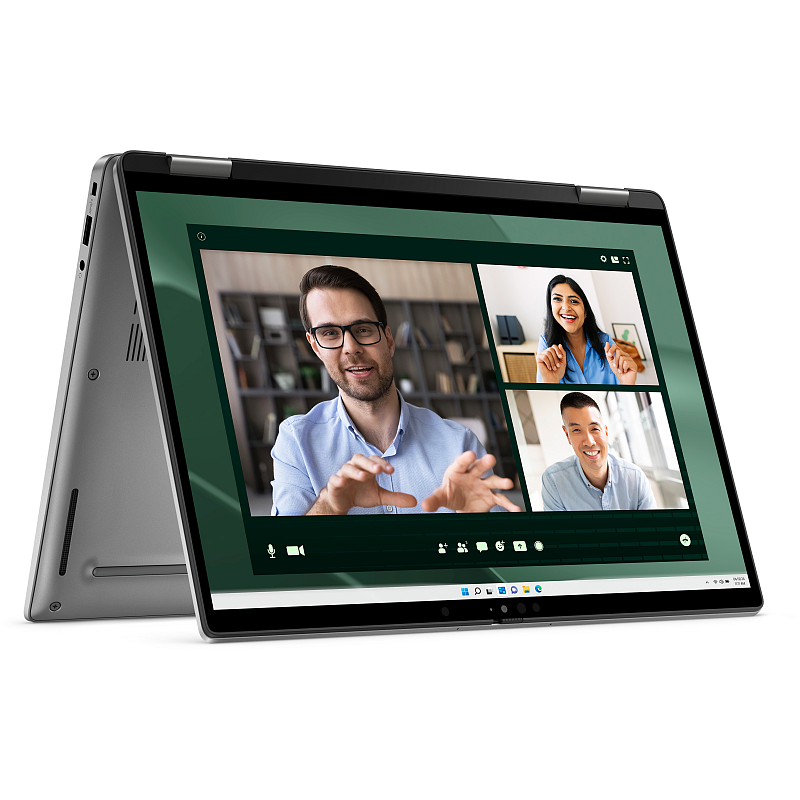 DELL Latitude 7350 2-in-1 Intel Core Ultra 5 135U Hybrid (2-in-1) 33,8 cm (13.3") Touchscreen Quad HD+ 16 GB LPDDR5x-SDRAM 512 GB SSD Wi-Fi 7 (802.11be) Windows 11 Pro Deutsch Grau