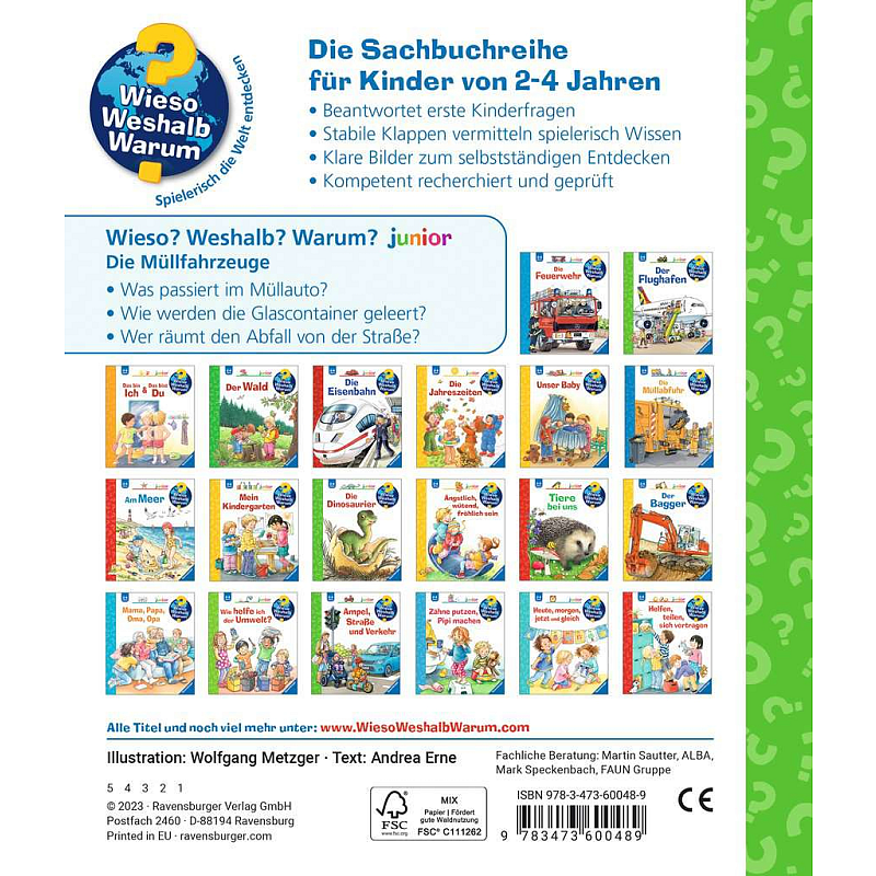 Ravensburger 60048 Buch Für Kinder Deutsch Hardcover 16 Seiten