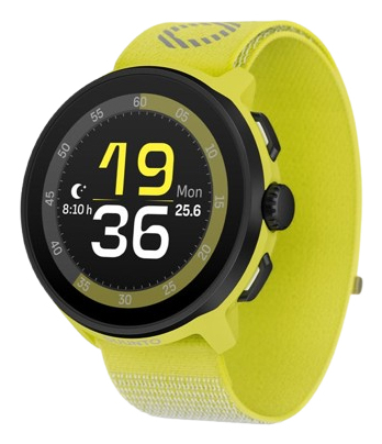 Suunto Run 3,35 cm (1.32") AMOLED 46 mm Digital 466 x 466 Pixel Touchscreen Schwarz, Gelb GPS