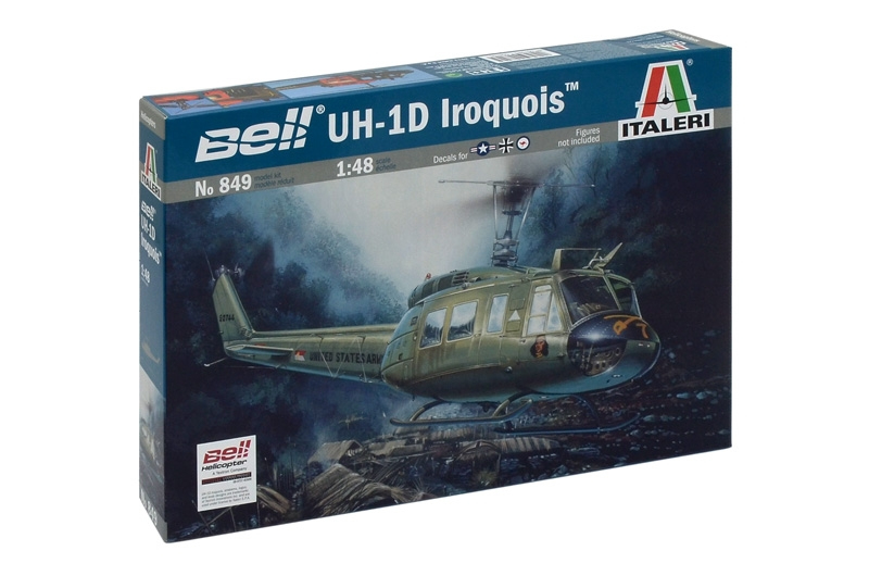 Italeri UH - 1D Iroquois Drehflügler-Modell Montagesatz 1:48