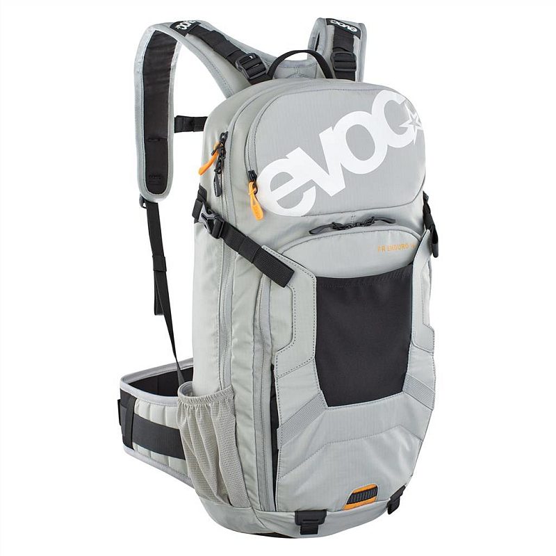 EVOC FR Enduro Rucksack Rad-Rucksack Grau Netz, Neopren, Nylon, Ripstop