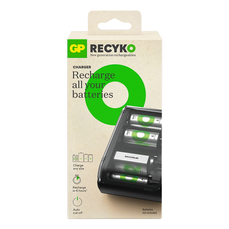 GP Batteries ReCyko+ B631 Akkuladegerät Haushaltsbatterie USB