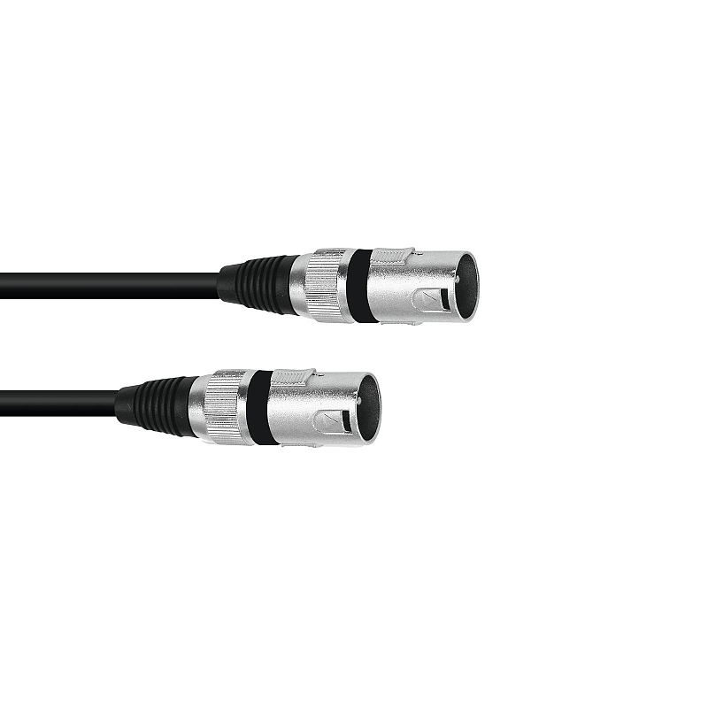 Omnitronic 3022075A Audio-Kabel 0,2 m XLR (3-pin) Schwarz