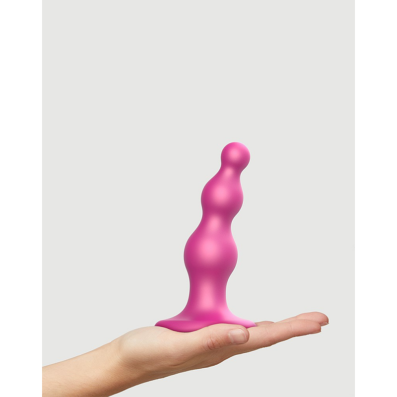 Strap-on-me 6016572 Vibrator Umschnalldildo Analverkehr, Vaginaler Sex Pink Silikon 128 mm 2,15 cm