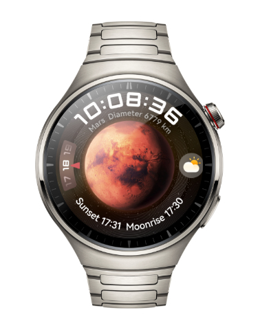Huawei WATCH 4 Pro 3,81 cm (1.5") AMOLED 48 mm Digital 466 x 466 Pixel Touchscreen Titan WLAN GPS