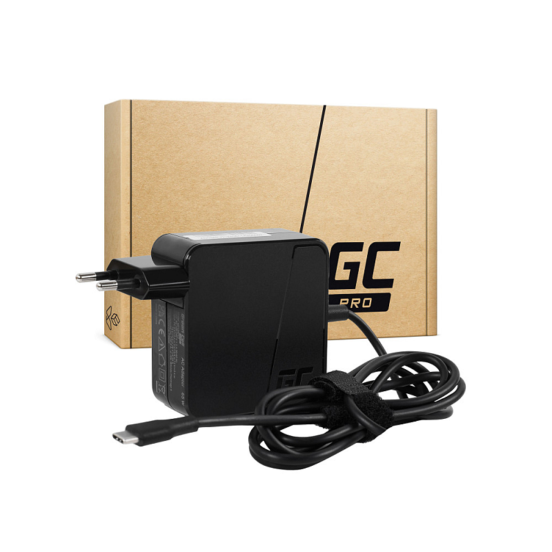 Green Cell AD134PV2 Netzteil & Spannungsumwandler Universal 65 W Schwarz