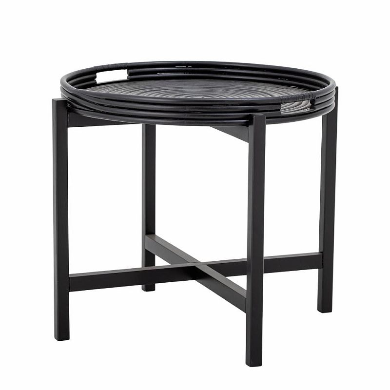 Bloomingville 82057413 Beistelltisch Fernsehtisch Rundform 4 Bein(e)
