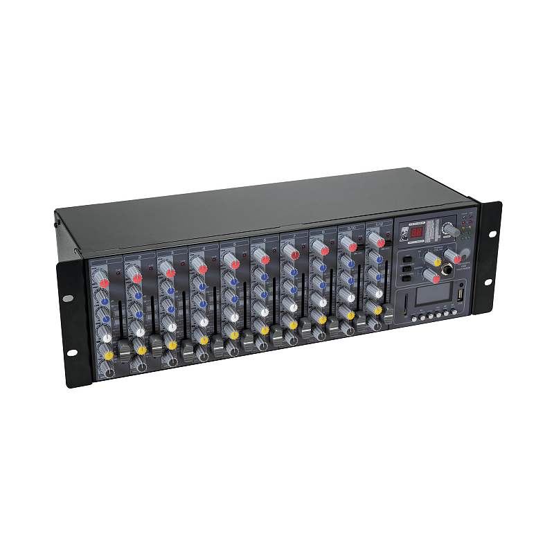 Omnitronic RM-1422FX 12 Kanäle 20 - 20000 Hz Schwarz