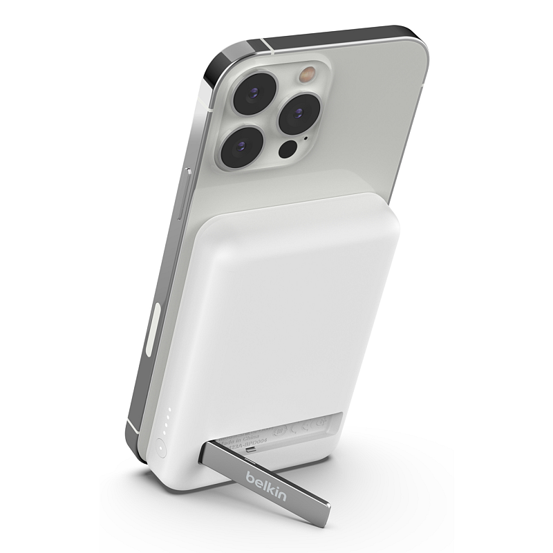 Belkin BoostCharge 5000 mAh Kabelloses Aufladen Weiß