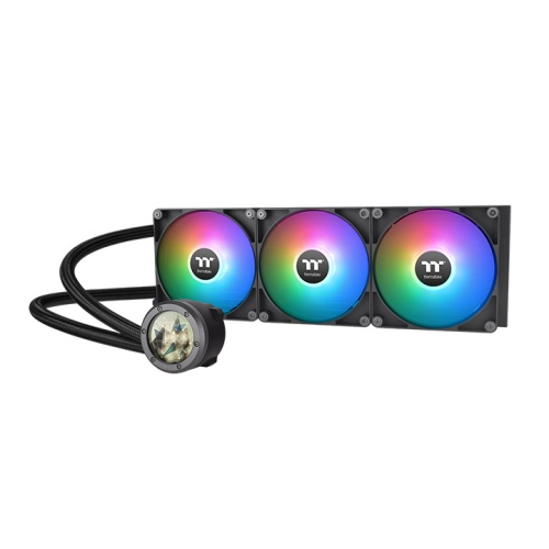 Thermaltake TH420 V2 Ultra ARGB Sync Prozessor All-in-One-Flüssigkeitskühler Schwarz