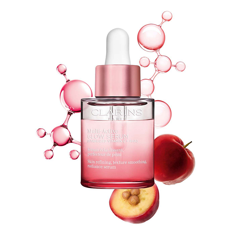 Clarins Multi-Active Glow Serum Gesichtsserum 30 ml Frauen