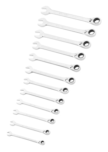 Stanley FMMT82849-0 Ratschenschlüssel Chrom-Vanadium-Stahl 8,9,10,11,12,13,14,15,16,17,18,19 mm 72 Stück(e) Edelstahl