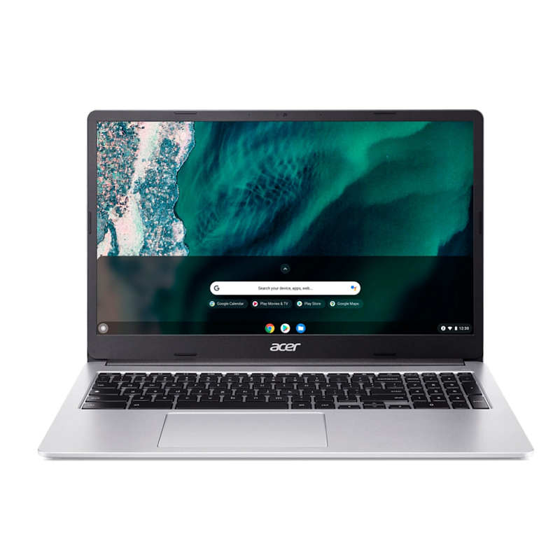 Acer Chromebook CB315-4H-C6SD N4500 39,6 cm (15.6") Full HD 8 GB LPDDR4x-SDRAM 64 GB Flash Wi-Fi 6 (802.11ax) ChromeOS Silber
