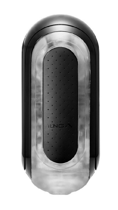 Tenga FLIP 0 Schwarz, Transparent Acrylnitril-Butadien-Styrol (ABS), Elastomer
