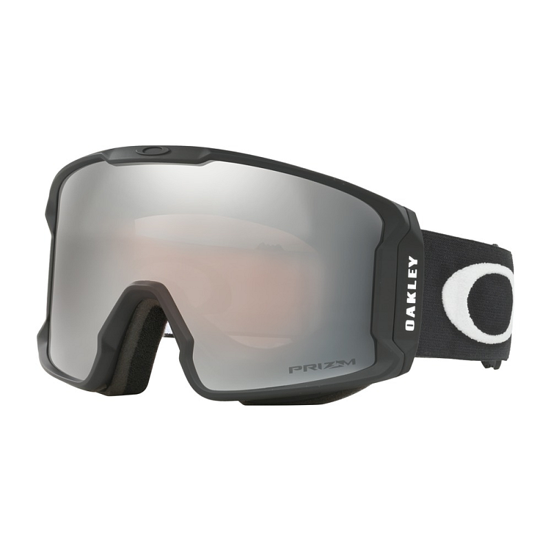 Oakley Line Miner XM Wintersportbrille Schwarz Unisex Zylindrische (flache) Linse