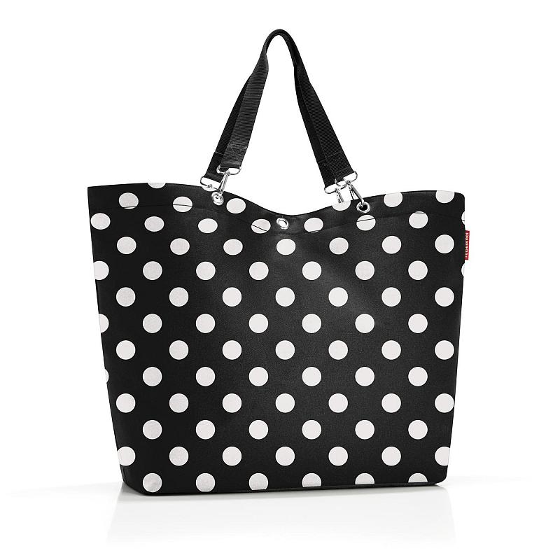 Reisenthel shopper XL Schwarz, Weiß Stoffbeutel