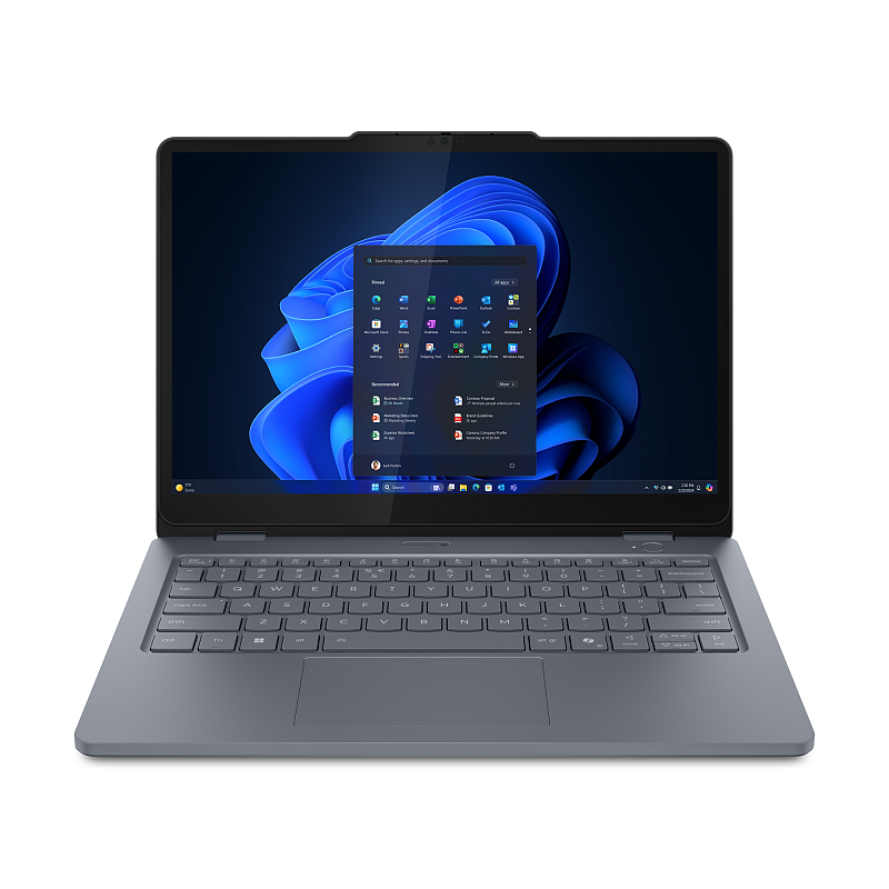 Lenovo 13w 2-in-1 Gen 3 Intel® Core™ i5 i5-1334U Hybrid (2-in-1) 33,8 cm (13.3") Touchscreen WUXGA 16 GB DDR5-SDRAM 512 GB SSD Wi-Fi 6E (802.11ax) Windows 11 Pro Deutsch Grau