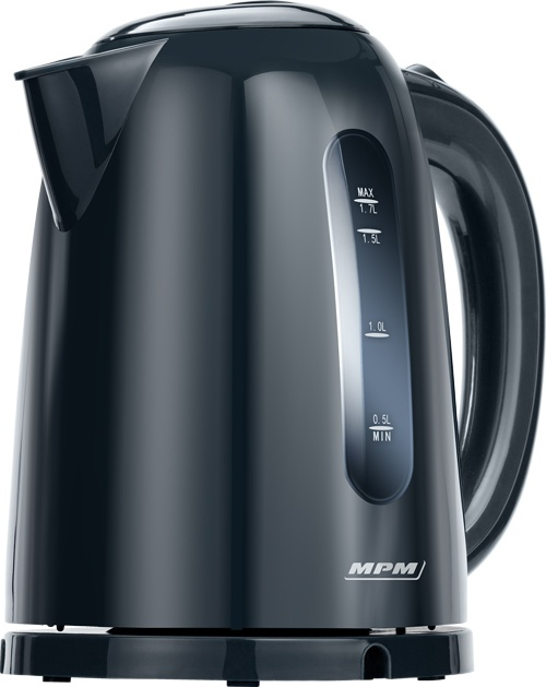MPM MCZ-85/G1 Wasserkocher 1,7 l 2200 W Schwarz