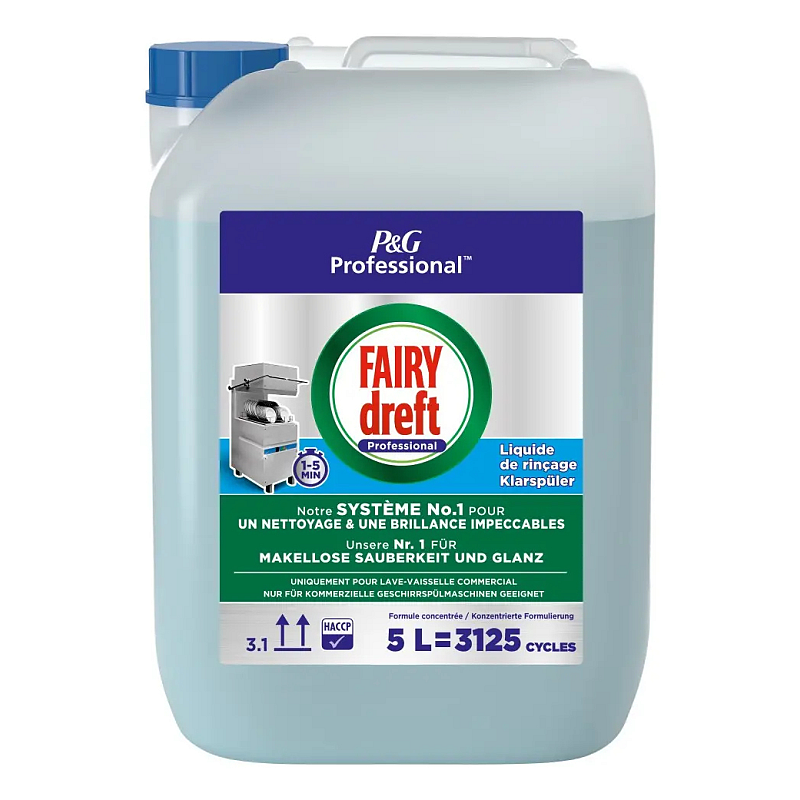 Procter & Gamble 8700216159777 Geschirrspülmaschinenmittel 5000 ml 1 Stück(e) Geschirrspüler-Klarspüler Flüssigkeit