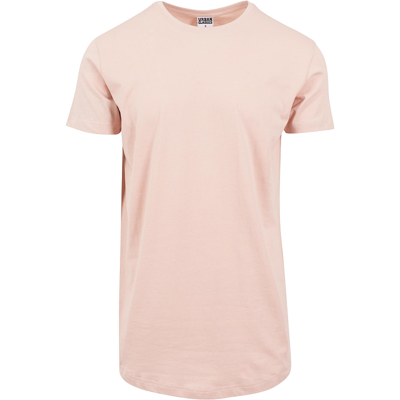 Urban Classics Shaped Long Tee T-Shirt Rundhals Kurzärmel Baumwolle
