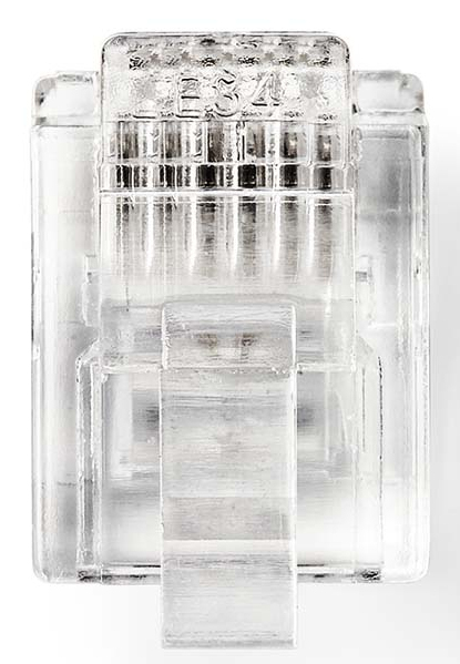 Nedis CTGB90933TP Drahtverbinder RJ12 Transparent